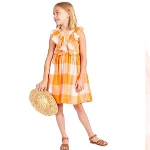 Pink Chicken Orange and White aurora Dress